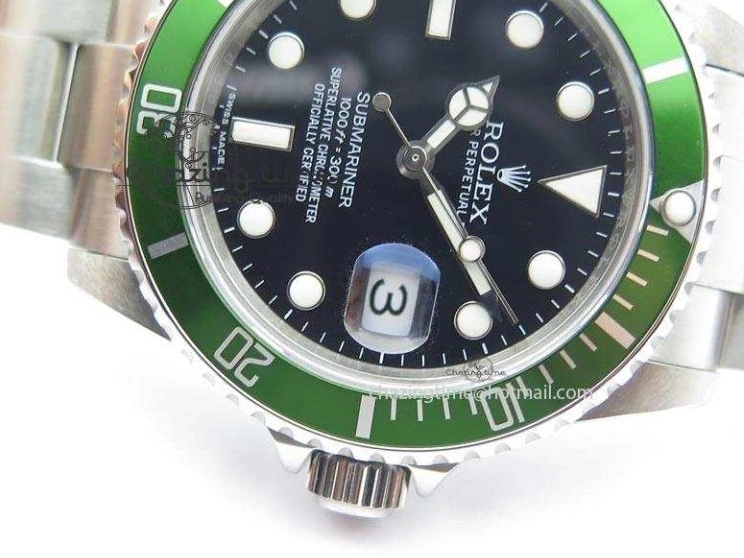 Bracelet Green Maker 16610 A3135 Dial SS Submariner BP On 0319